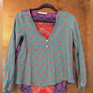 Lucy Love handkerchief blouse